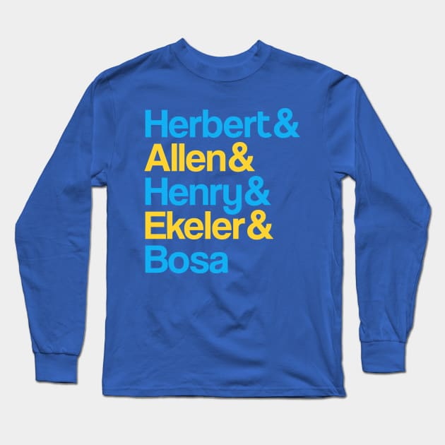 LA Chargers turn a new page in 2020 Long Sleeve T-Shirt by BooTeeQue